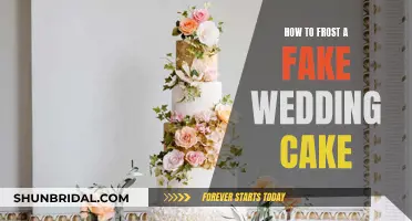 Frosting Fake Wedding Cakes: A Step-by-Step Guide