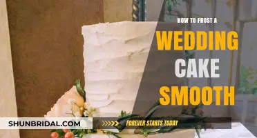 Master the Art of Smooth Wedding Cake Frosting