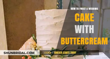 Master the Art of Wedding Cake Frosting: Buttercream Bliss