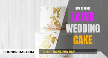 Frosting a Layered Wedding Cake: A Step-by-Step Guide