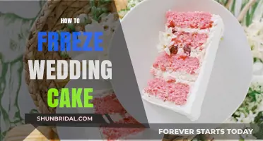 Master the Art of Freezing Your Wedding Cake: Tips and Tricks