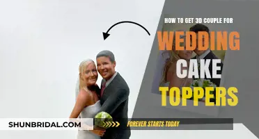 Crafting 3D Love: Techniques for Wedding Cake Topper Design