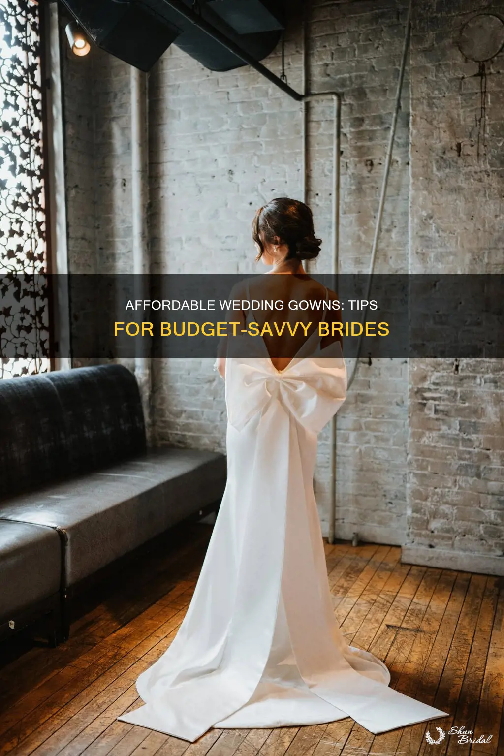 how to get a budget wedding dress