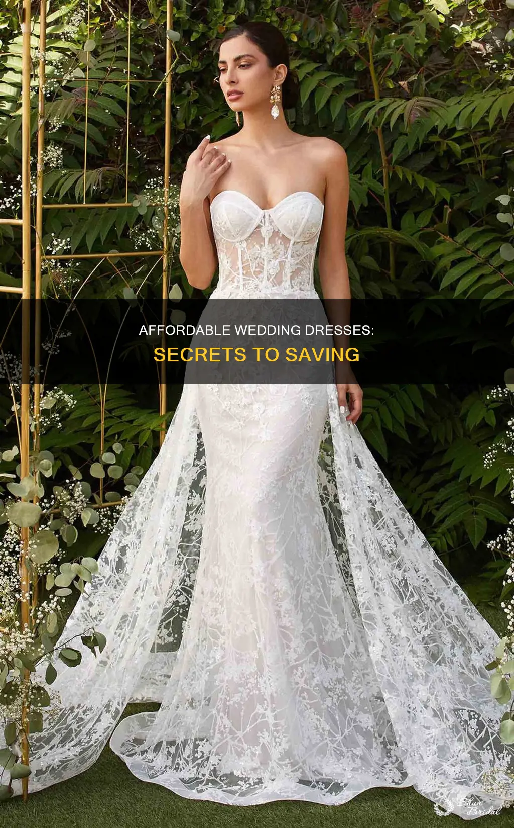 how to get a cheap wedding dress
