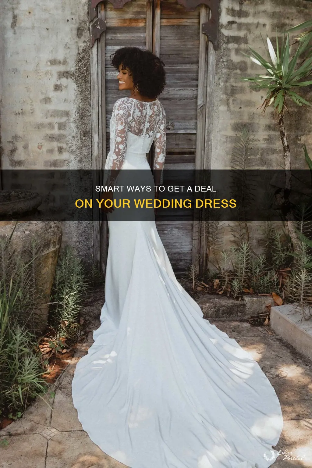 how to get a deal on wedding dress