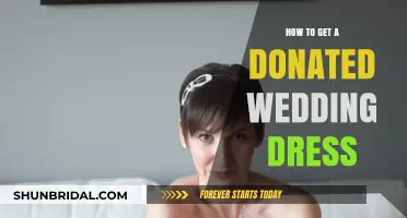 Finding Your Dream Donated Wedding Dress