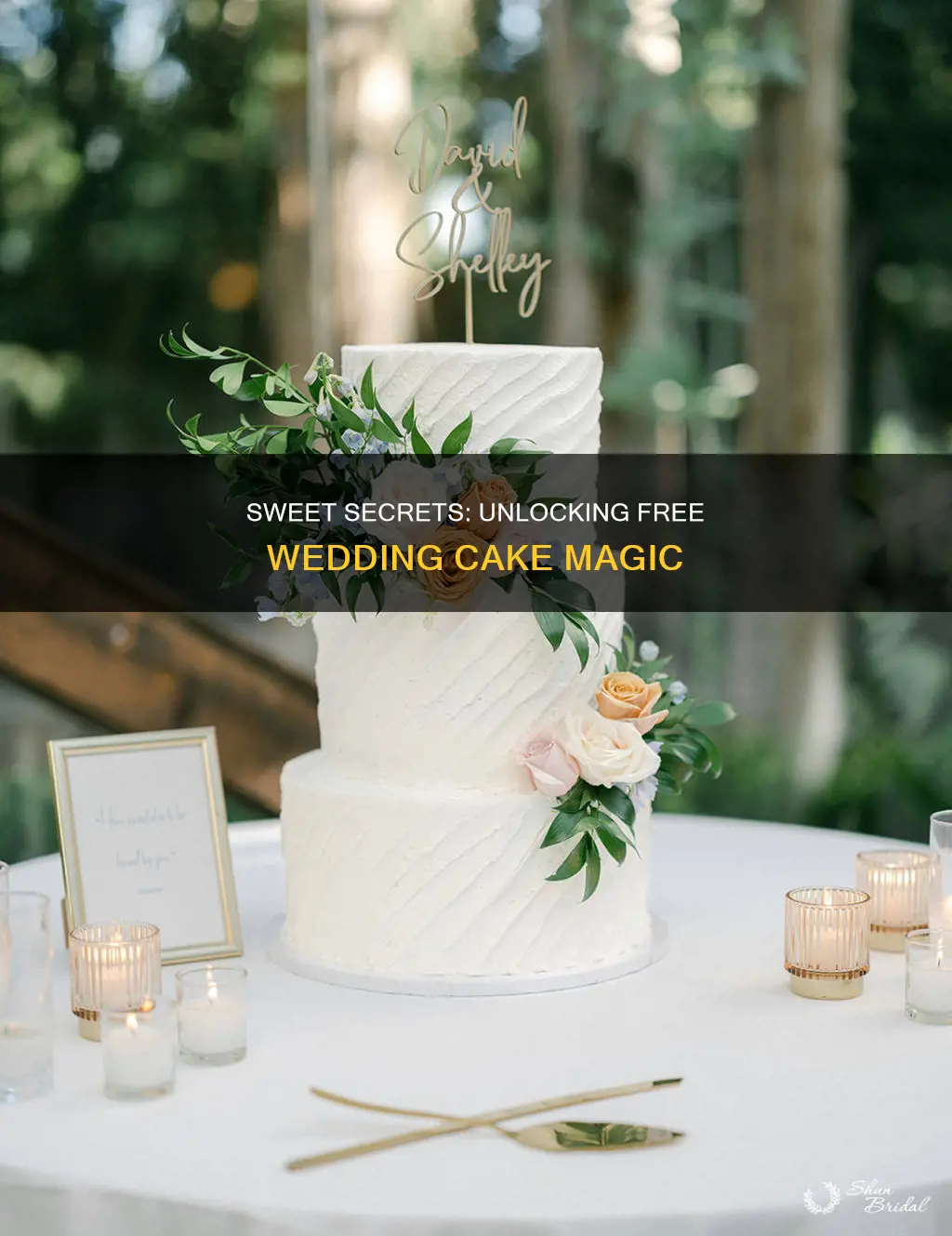 how to get a free wedding cake