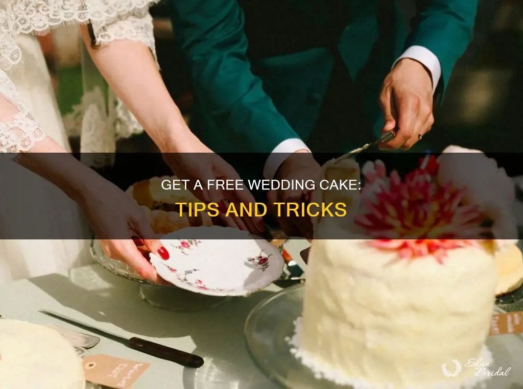 how to get a free wedding cake