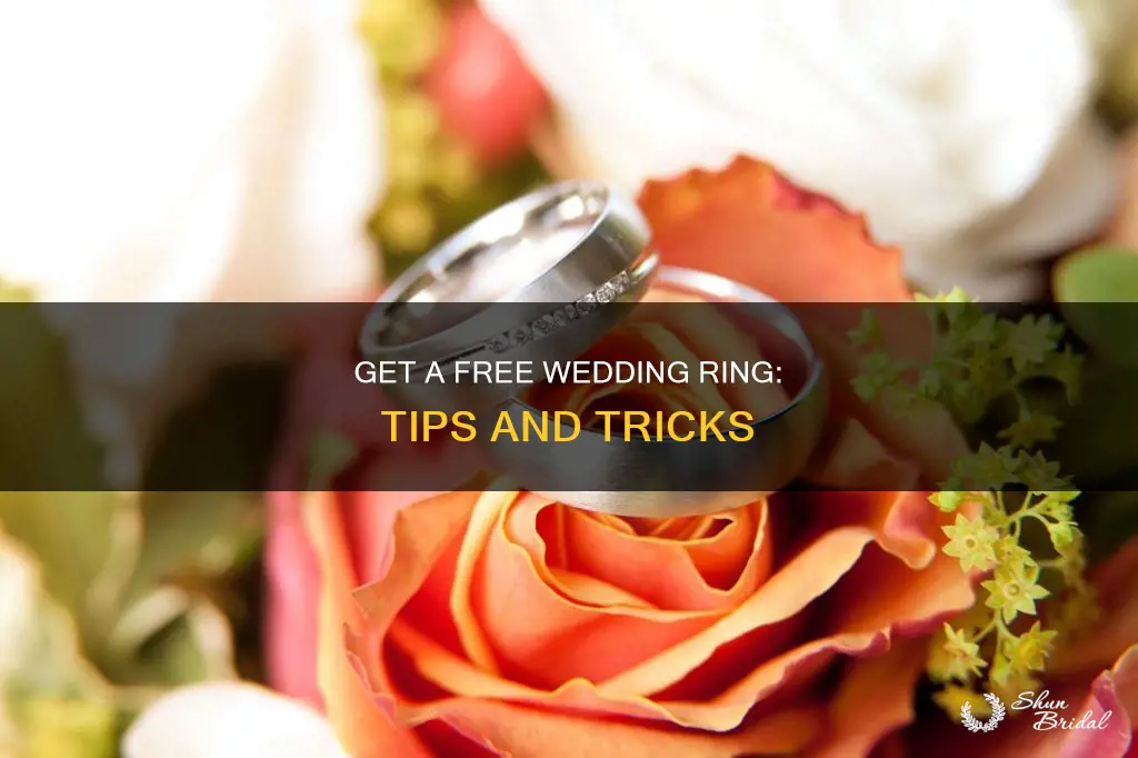 how to get a free wedding ring