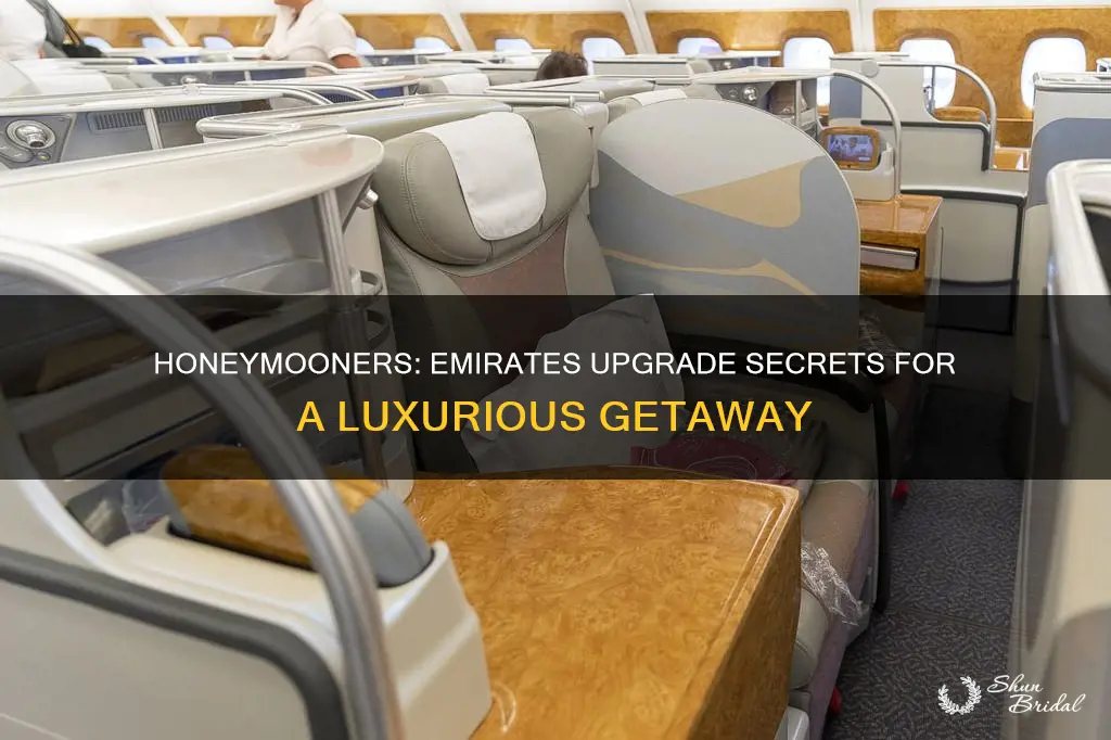 how to get a honeymoon upgrade with emirates