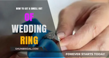 Removing Odors from Your Wedding Ring