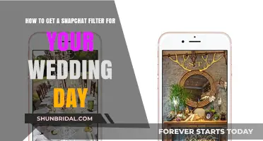 Create a Custom Snapchat Filter for Your Dream Wedding Day