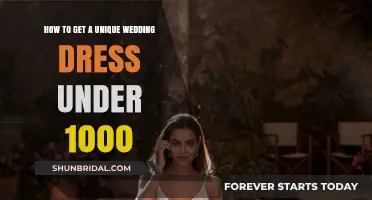 Unique Wedding Dresses: Stunning Gowns for Under $1000