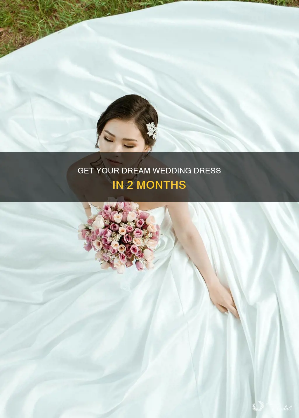 how to get a wedding dress in 2 months