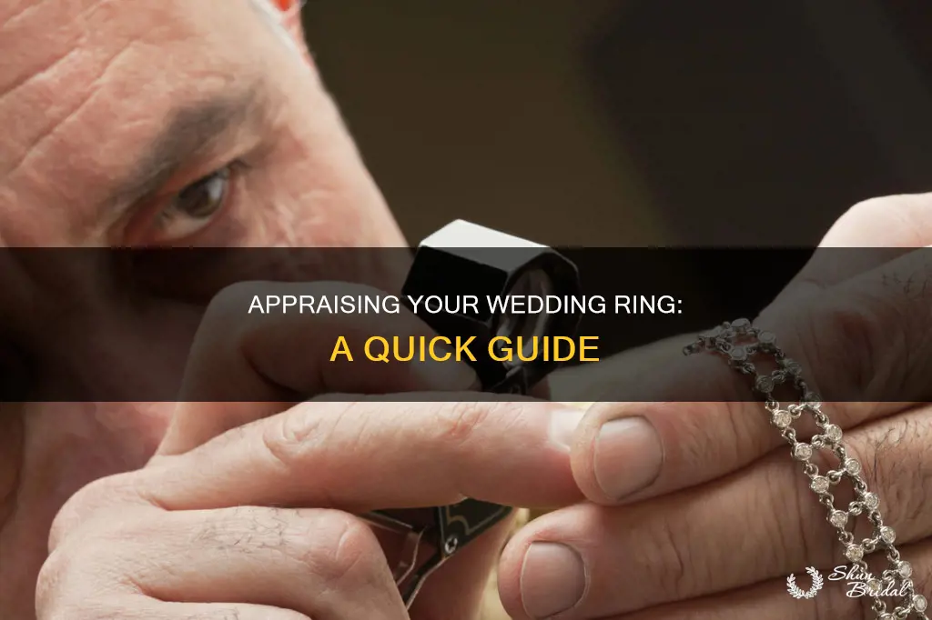 how to get a wedding ring appraised