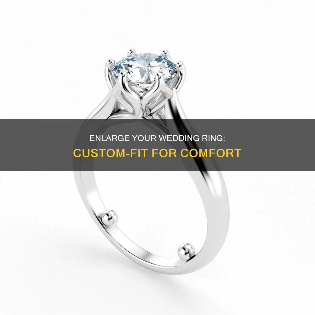 how to get a wedding ring made bigger