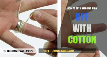 Removing Wedding Rings: Cotton to the Rescue