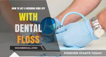Using Dental Floss: Remove Your Stuck Wedding Ring