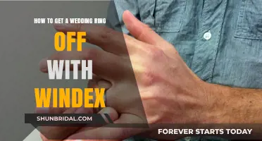 Use Windex to Remove Your Stuck Wedding Ring