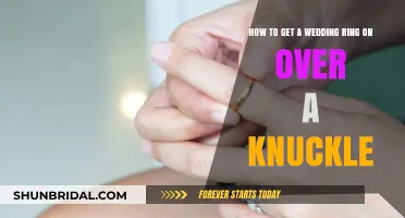 Smart Tips to Slide Your Wedding Ring Over a Knuckle