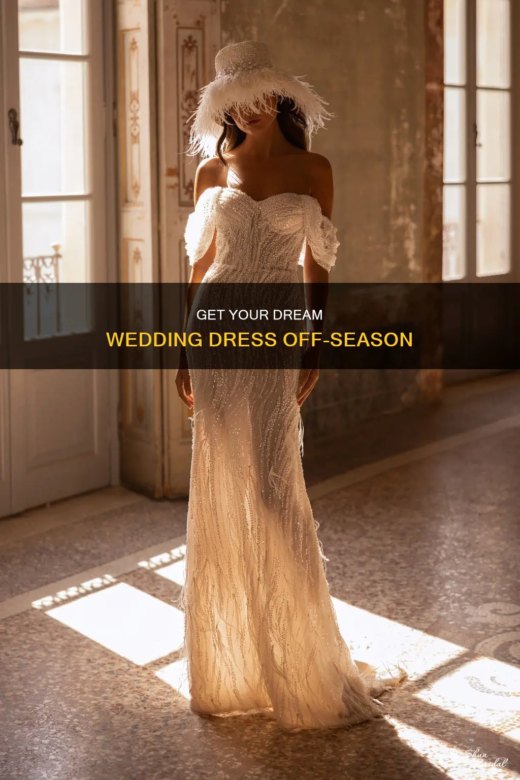 how to get an out of season wedding dress