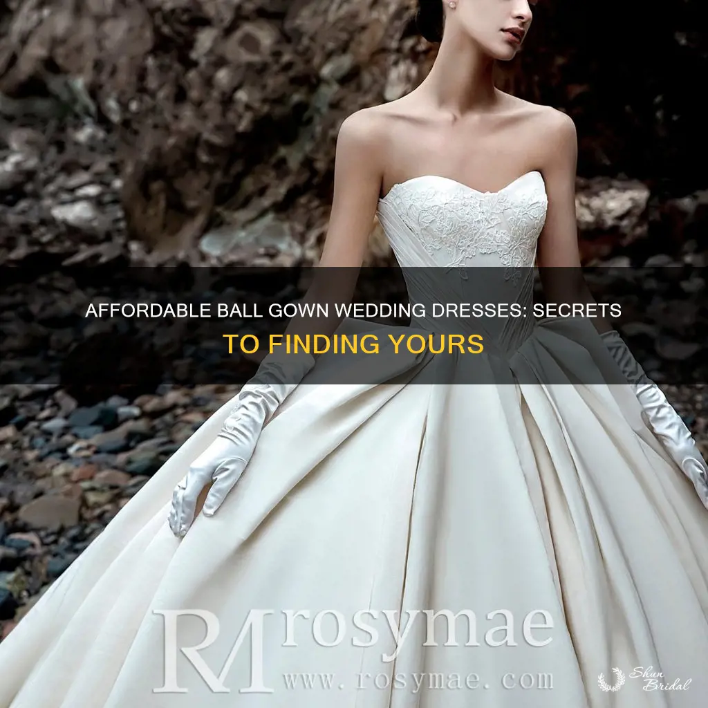 how to get ball gown wedding dress less than 1000