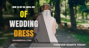 Eradicate Odor from Your Wedding Dress: Tips and Tricks