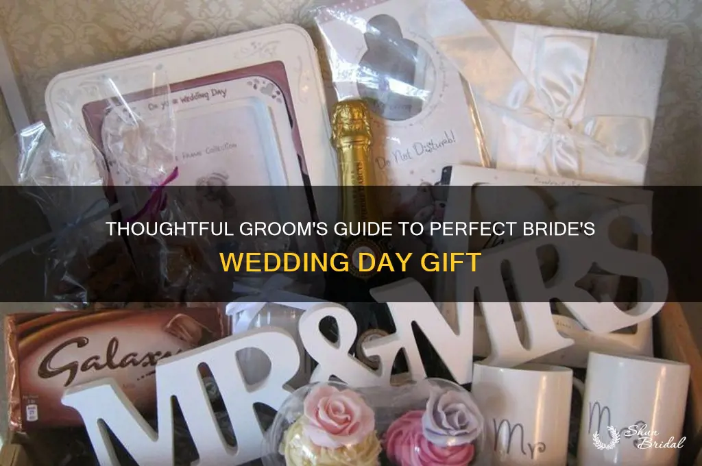 how to get bride day of wedding gift from groom