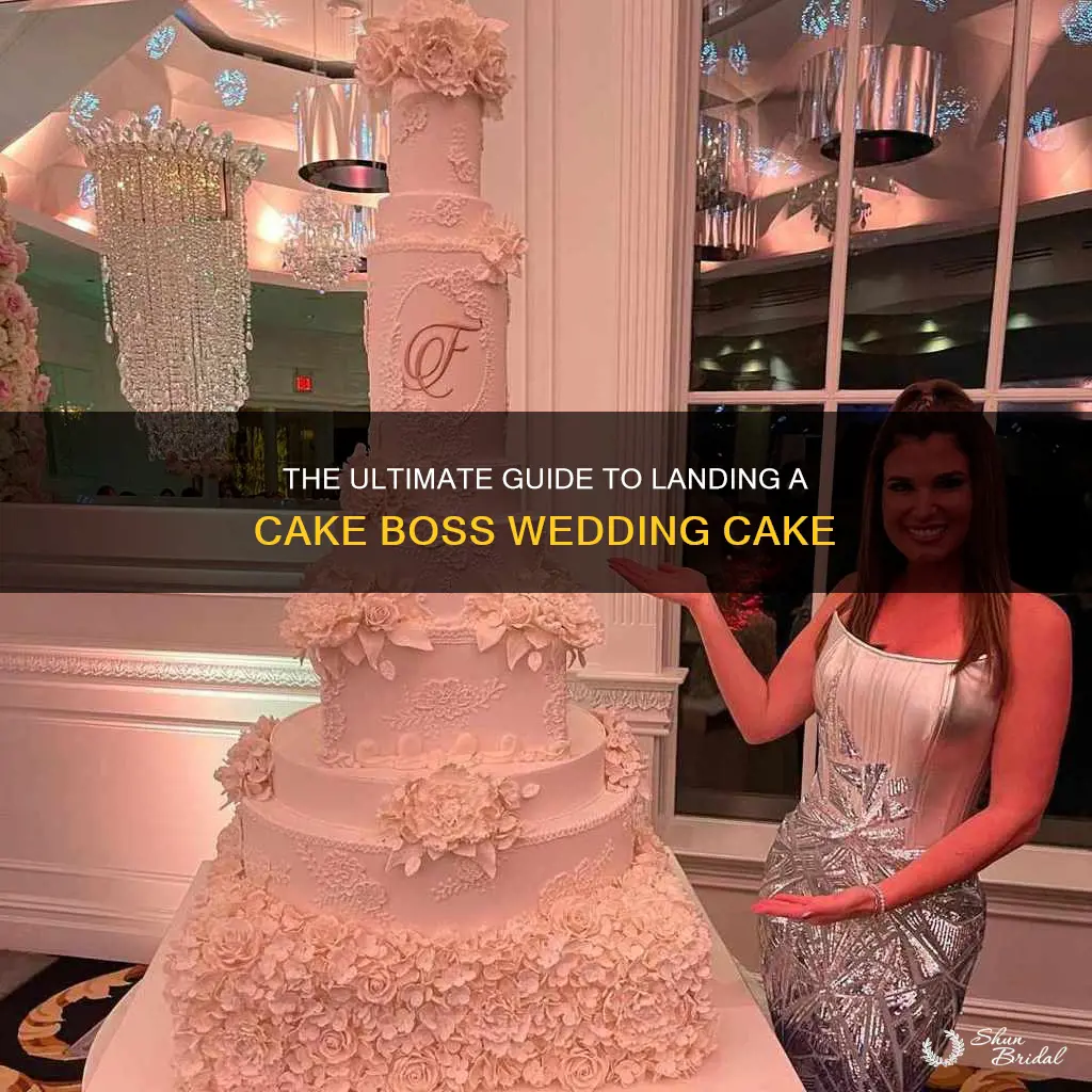 how to get cake boss to your wedding