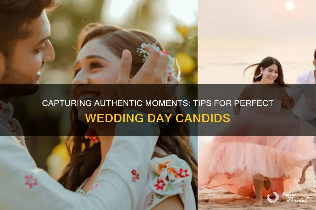 how to get candids on wedding day