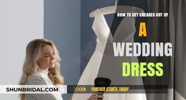 Ensuring a Perfect Wedding Dress: Removing Creases