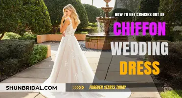 A Bride's Guide to Chiffon Dress Care