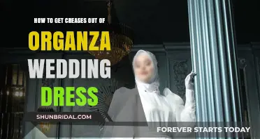 Steaming Out Creases: Your Organza Wedding Dress