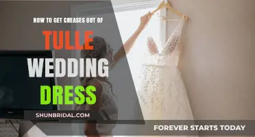 Keep Your Tulle Wedding Dress Crease-Free