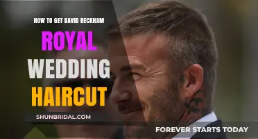 Achieve David Beckham's Royal Wedding Haircut: A Step-by-Step Guide