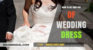 Clean Your Wedding Dress: Removing Dirt and Stains