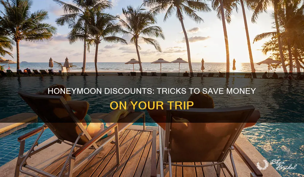 how to get discounts on your honeymoon
