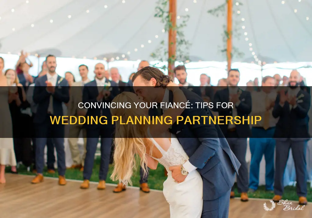 how to get fiance to help with wedding planning