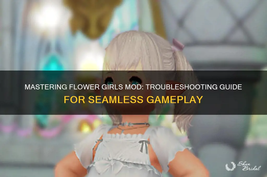 how to get flower girls mod to work