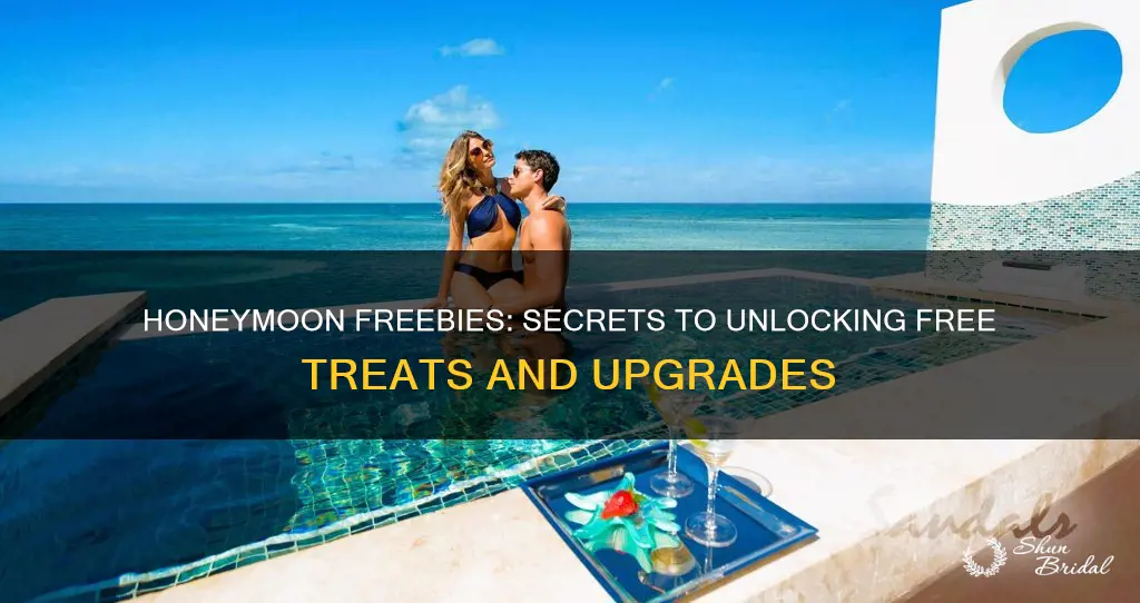 how to get free stuff on honeymoon