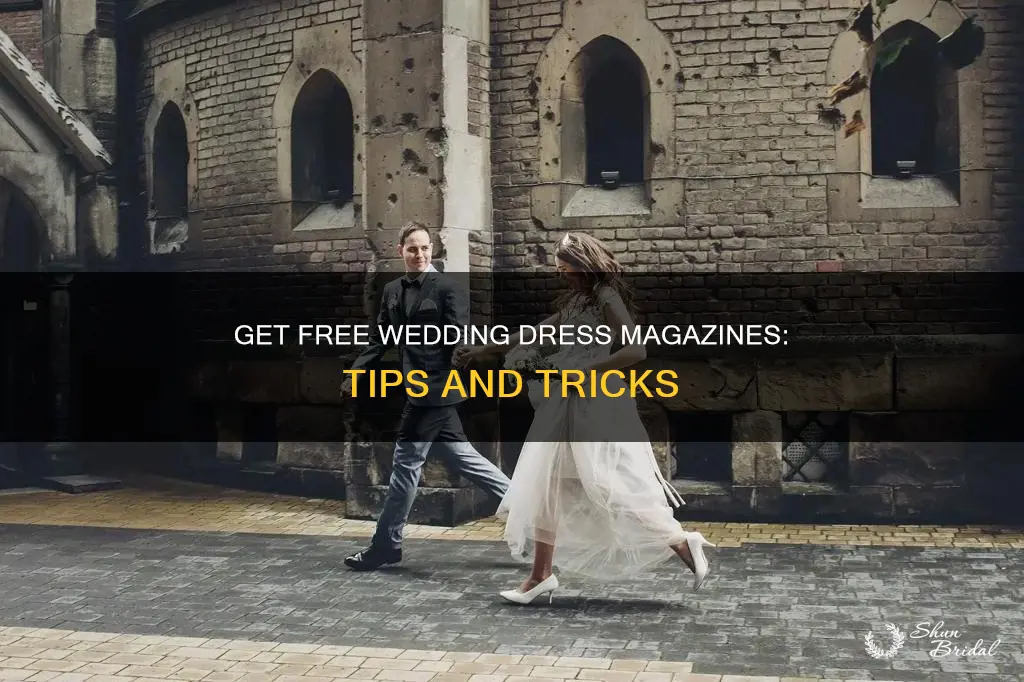 how to get free wedding dress magazines