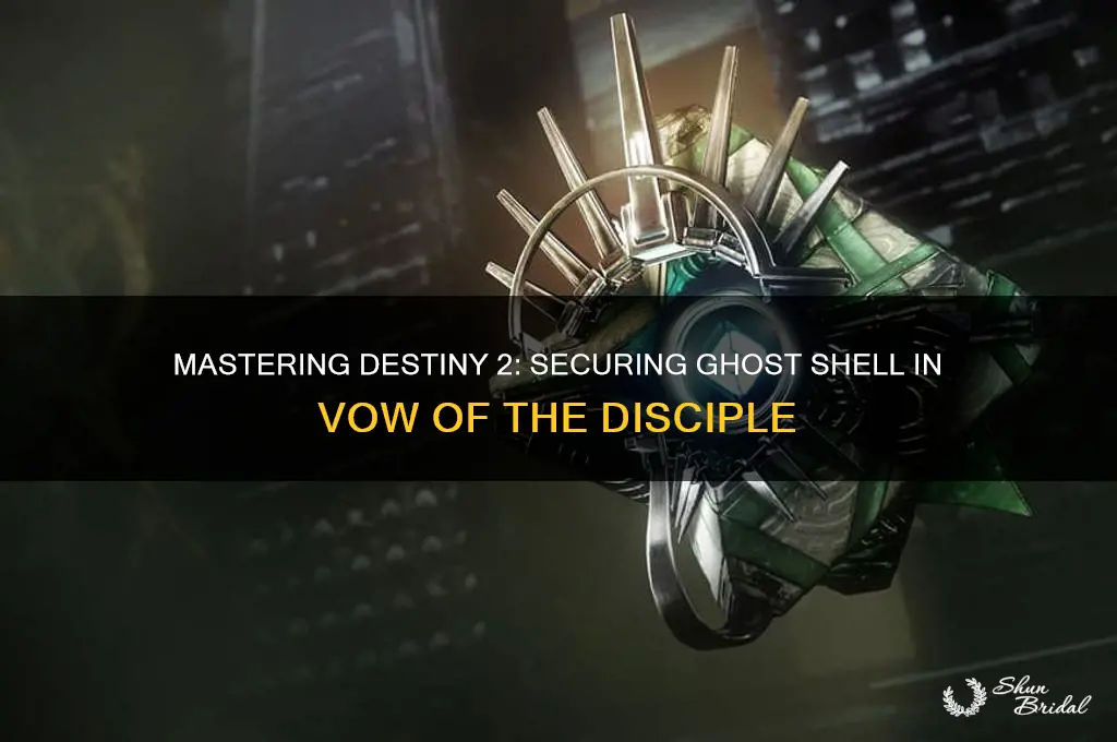how to get ghost shell vow of the disciple