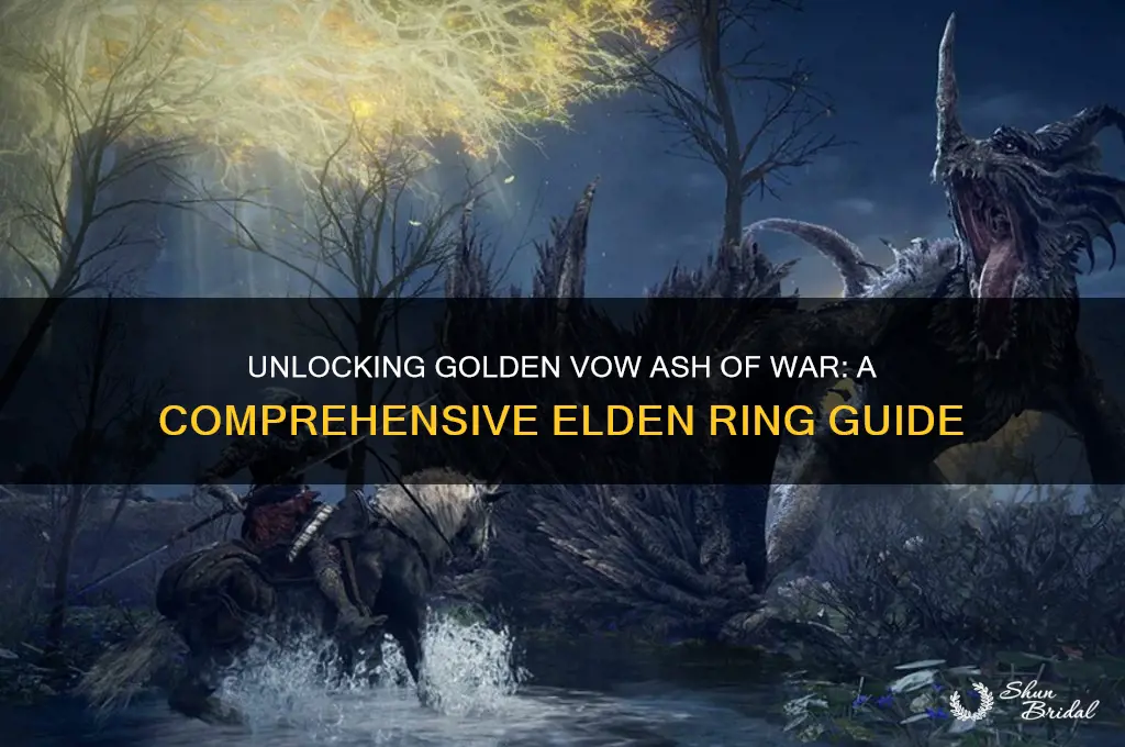 how to get golden vow ash of war