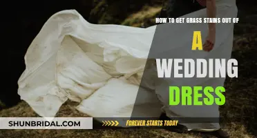 Removing Grass Stains from Your Wedding Dress: A Step-by-Step Guide