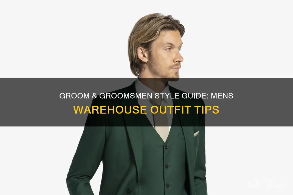 how to get groom and groomsmen outfits at mens warehouse