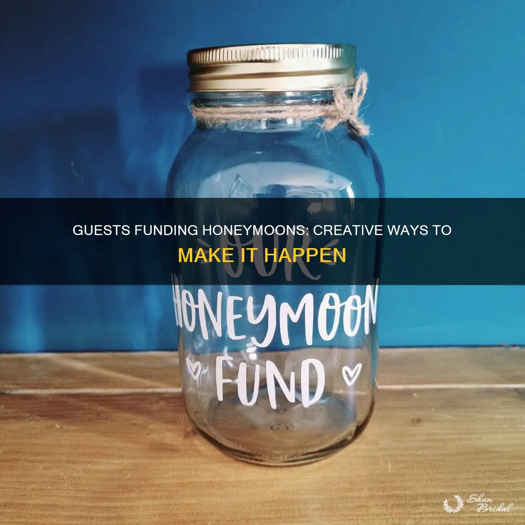 how to get guests to pay for honeymoon