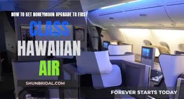 Strategies for Upgrading to First Class on Hawaiian Air for Honeymooners