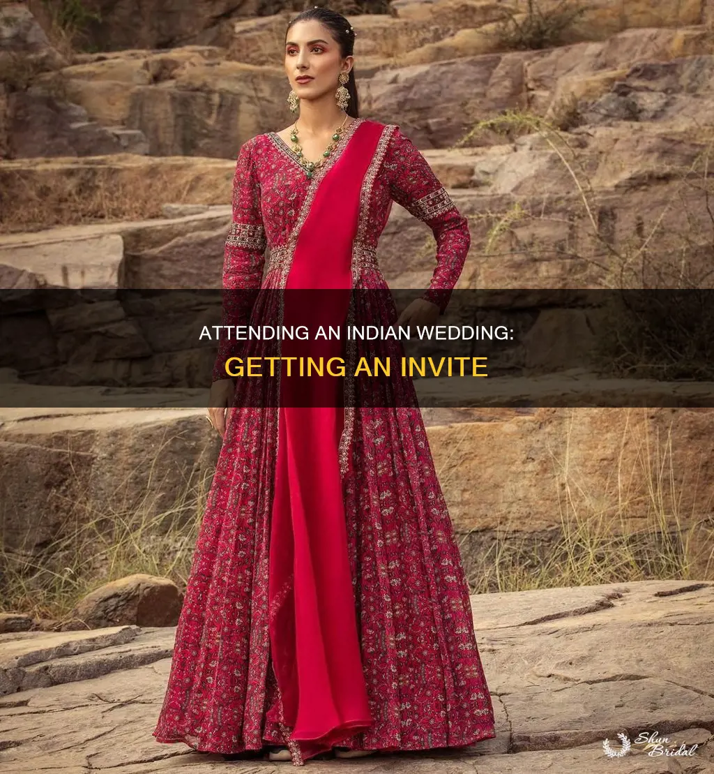 how to get invited to an indian wedding