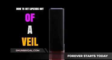 Quick Veil Stain Removal: Lipstick Cleanup Tips and Tricks