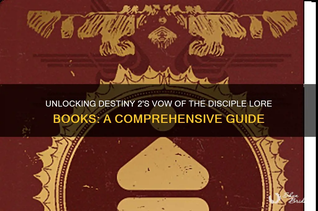 how to get lore books vow of the disciple